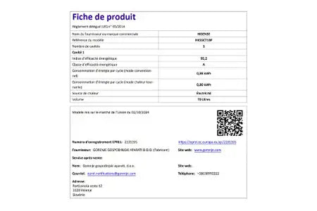 Fogão de indução Tecnolec TEC50IBK preto