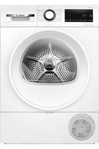 Máquina de secar roupa Bosch Série 6 com bomba de calor, capacidade de 9 kg, branca WQG1420DFR