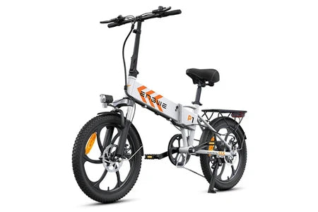 Bicicleta elétrica Engwe P1 250W 36V 13AH branca