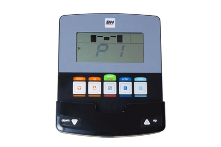 Bicicleta de exercício Proaction, semi-reclinada. Programa de conforto ártico H854B 8 kg. Programas