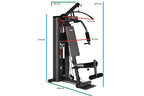 Banco de musculação BH Fitness Multigym Plus G112B preto