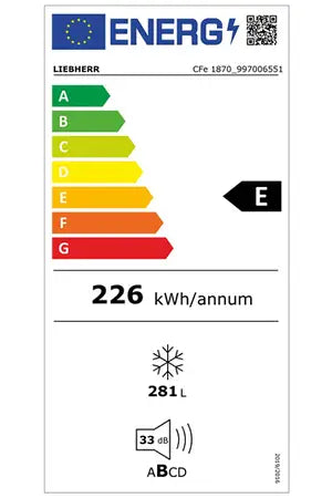Congelador horizontal Liebherr cfe 1870-26
