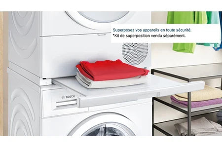 Máquina de secar roupa com bomba de calor Bosch WQG1421SFR SERINITY