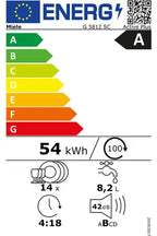 Máquina de lavar loiça de instalação livre Miele G 5812 SC, branca